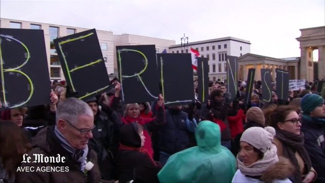 Charlie Hebdo : rassemblement à Berlin