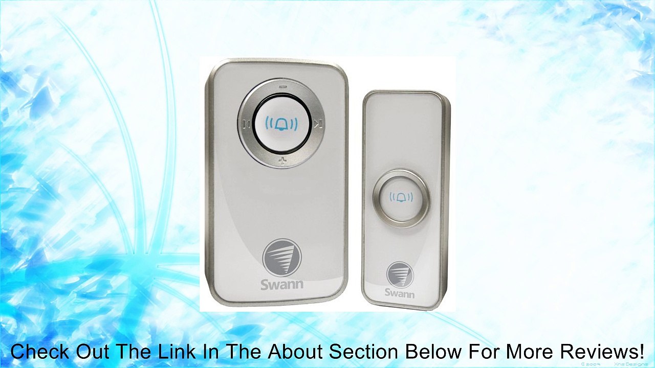 Swann SWHOM-DC820P-US Wireless Door Chime with Mains Power (White) Review