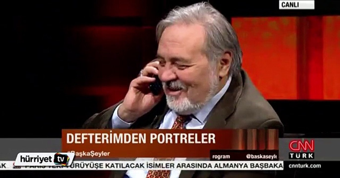 İlber Ortaylı Canlı Yayında Telefonu Çaldı!!