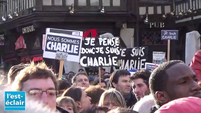 Plus de 20 000 personnes à Troyes pour le rassemblement d'unité nationale