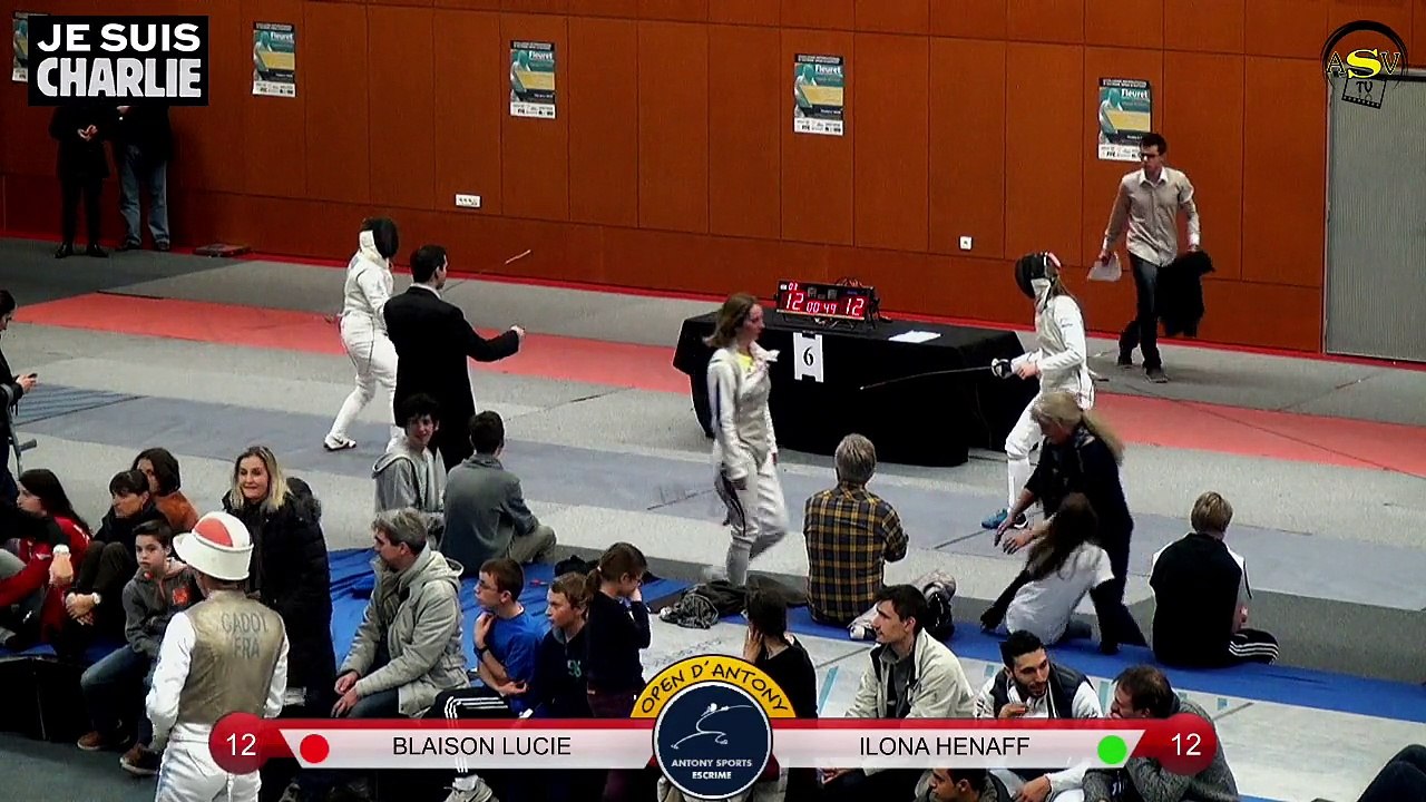 ASV TV - Open International d'Antony - Fleuret - Escrime - 11/01/2015