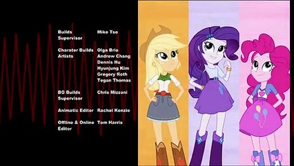 My Little Pony-Shine Like Rainbows - Credits song of Rainbow Rocks- HD