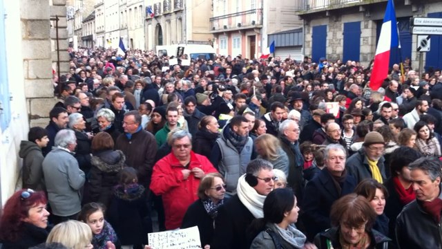 Marche silencieuse à Alençon