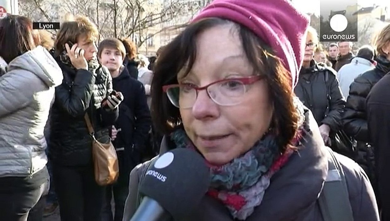 Марш в Лионе собрал 300 тысяч человек