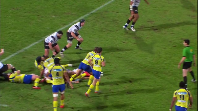 TOP14 - Clermont-Brive: Essai 1 Napolioni Nalaga (CLE) - J16 - Saison 2014/2015