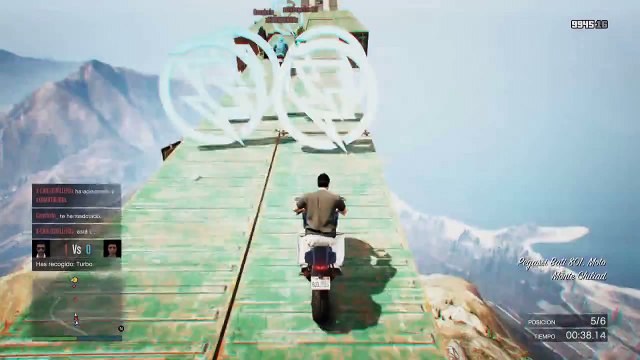 MEGA SÚPER BUG!!!! MOTO TERREMOTO!! - Gameplay GTA 5 Online Funny Moments (Carrera GTA V PS4)