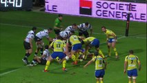 TOP14 - Clermont-Brive: Essai 2 Napolioni Nalaga (CLE) - J16 - Saison 2014/2015