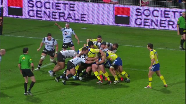 TOP14 - Clermont-Brive: Essai de pénalité (CLE) - J16 - Saison 2014/2015