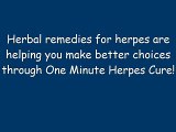 Ayurvedic Herbal Remedies for  One Minute Herpes Cure Secret To Healing