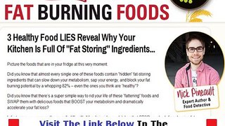 Real & Honest Truth About Fat Burning Foods Review Bonus + Discount