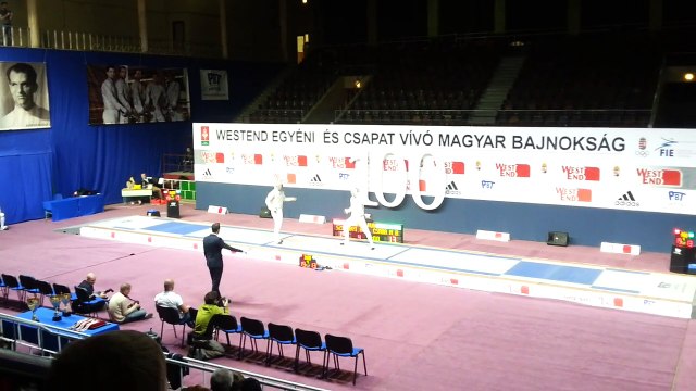 Magyar Vívás Napja 2014 Szilagy Aron VS Satmari Andras