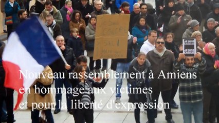 Un nouveau rassemblement #JeSuisCharlie à Amiens