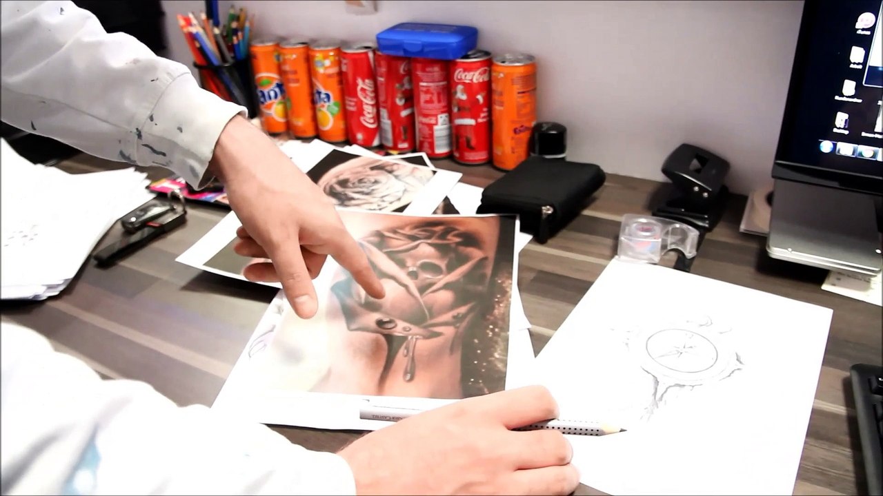 Lost in Pain Tattoo / werbemaler.de