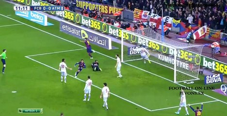 Барселона - Атлетико 1:0 Неймар