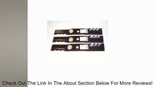 Set Of 3, Gator 3-in-1 Mulching Blades to Replace John Deere Blades GY20852, GX21784, GX21785 Review