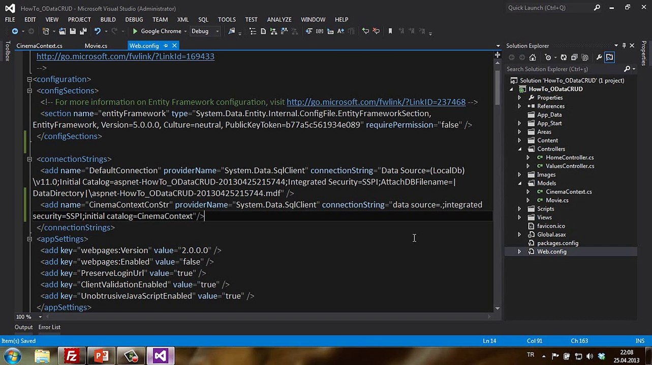 Asp.Net Web API ile OData Service İnşa Etmek