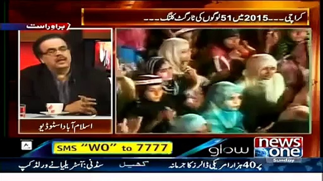 Live with dr Shahid MAsood - 11 jan 2015 - Aapas ki baat - Power Play 11th janaury 2015