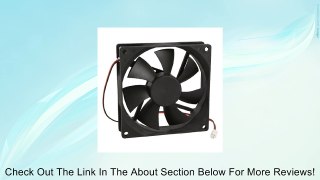 90mm x 25mm DC 12V 2Pin Cooling Fan for Computer Case CPU Cooler Review