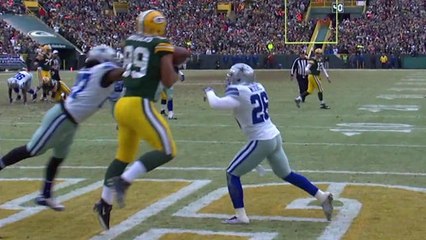 Rodgers threads the needle to Rodgers for 13-yard touchdown