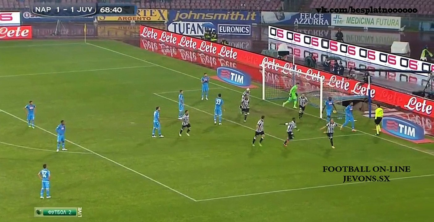 Наполи - Ювентус 1:2 Касерес