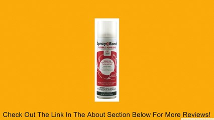 Therm O Web Spray N Bond Ultra Hold Adhesive Spray Review