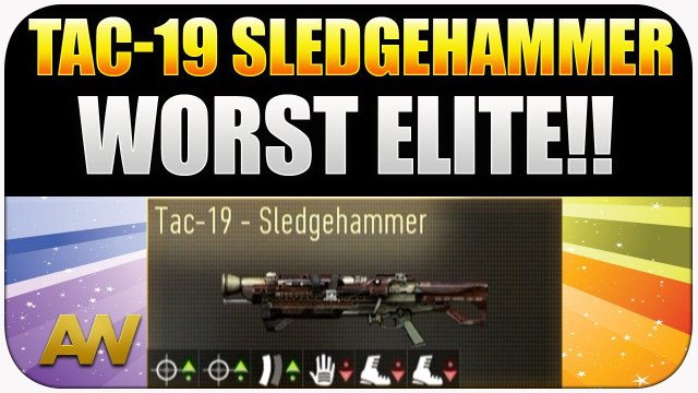 COD Advanced Warfare: Tac 19 Sledgehammer - Rare Supply Drops Weapon Review (Call of Duty AW)
