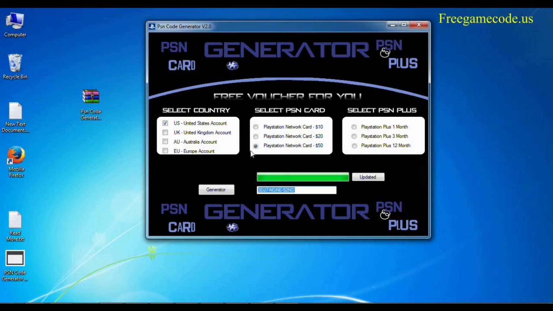 Генератор 2015. Генератор кода. Генератор ПСН кодов. PSN Card 50$. Card Generator.