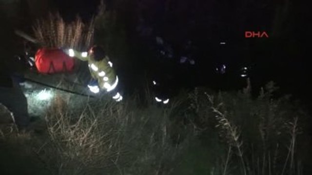 Milas Otomobil Uçuruma Yuvarlandı: 1 Ölü, 2 Yaralı