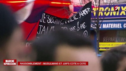 VIDÉO. Marche républicaine : toutes les confessions unies dans la rue