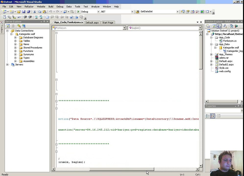 ASP.NET - İç içe Repeater Kullanmak
