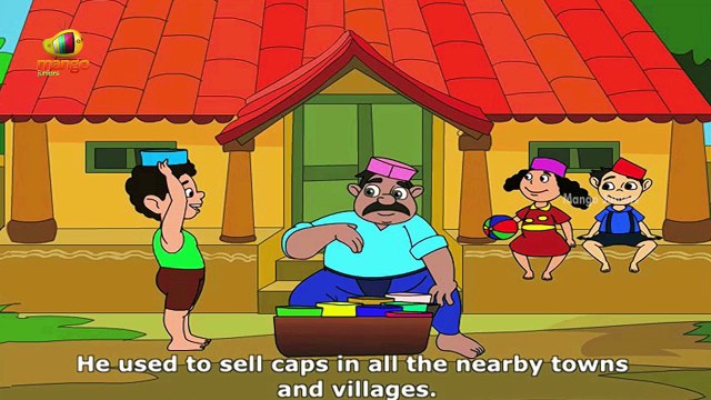 Cap Seller And Monkey | Animated English Moral Stories | Kids Cartoon | My First Stories