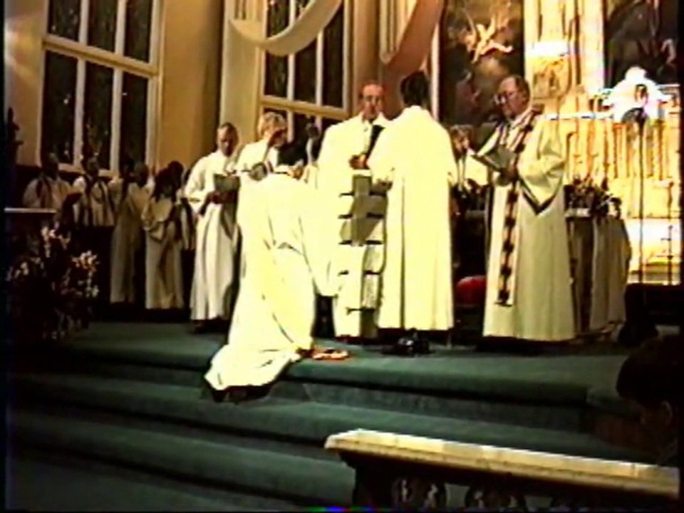 L'ordination du Père Martin Grenier.le 23 septembre 1995 a St-Joseph Beauce