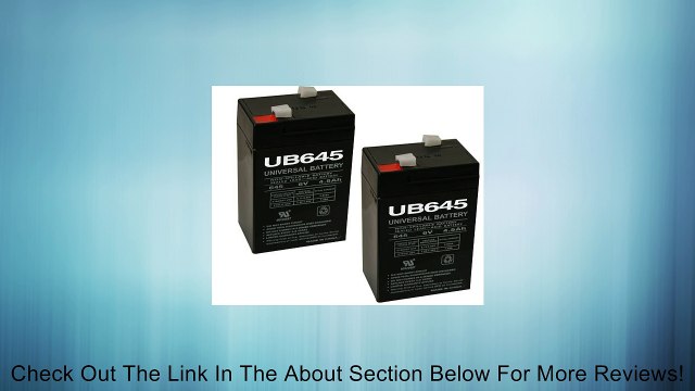 6V 4.5Ah Wheelchair Medical Mobility SLA Battery - 2 Pack Review