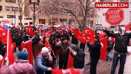 New York'ta Fethullah Gülen Protestosu