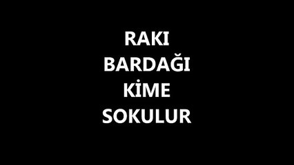 GÖTE RAKI BARDAĞI SOKMAK