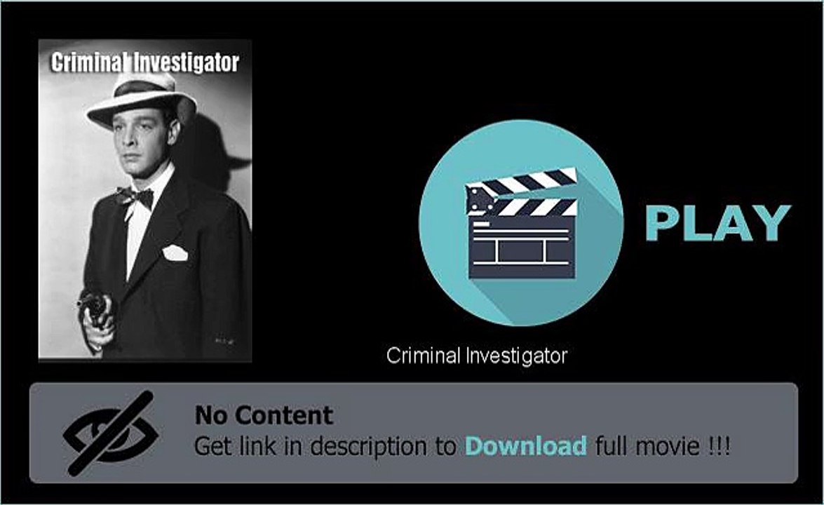 Download Criminal Investigator Film Online