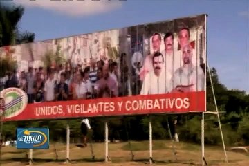 Nuevo encuentro de Maradona con los 5 héroes cubanos