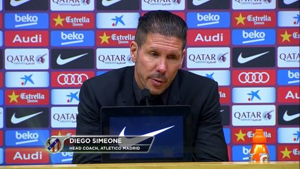 18e j. - Simeone : ''On aurait pu arracher le nul''