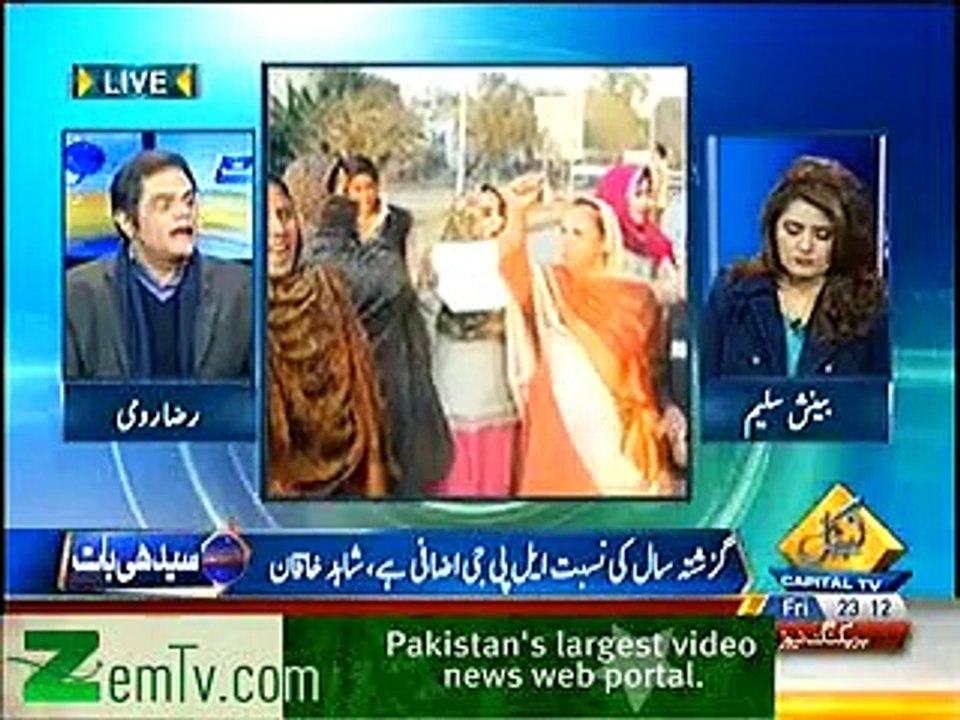Seedhi Baat, Raza Rumi on gas crisis, karachi operation and child labor, 10th January 2014