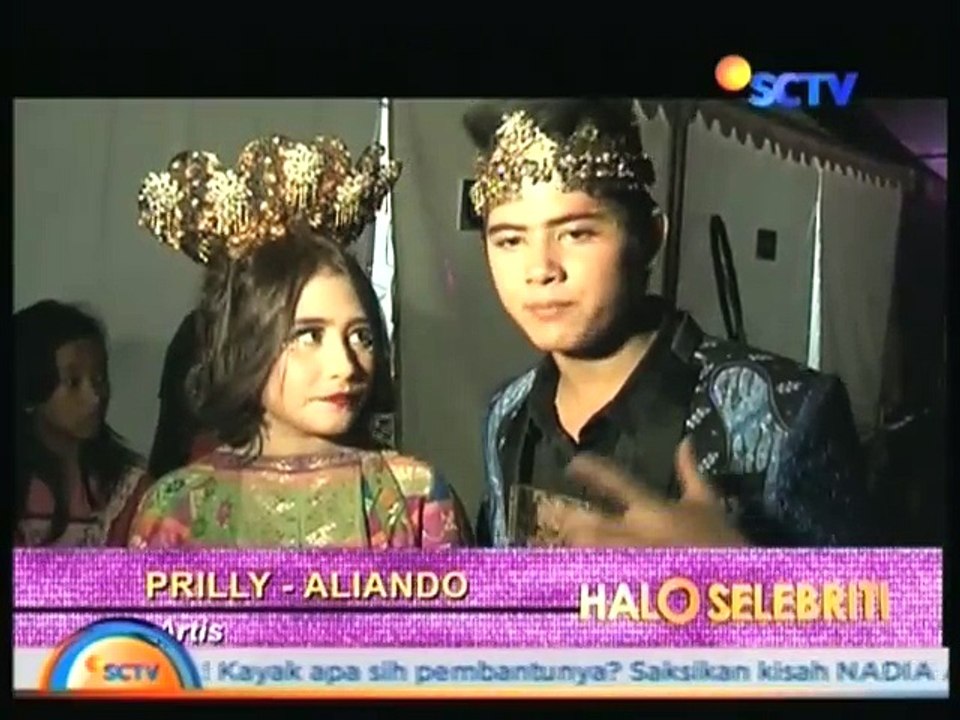 PRILLY n ALIANDO HaloSelebriti120115