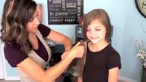 Ponytail Bow Back to School Cute Girls Hairstyles
