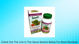 Artichoke Alcachofa 90 Caps 500mg Sanar Naturals Cholesterol and Fat Burning Supplement Review