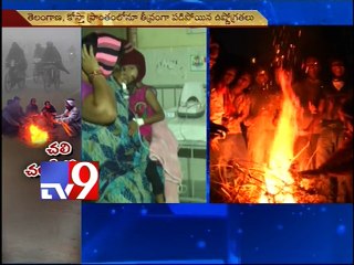 Low temperatures cripple daily life in Telugu states