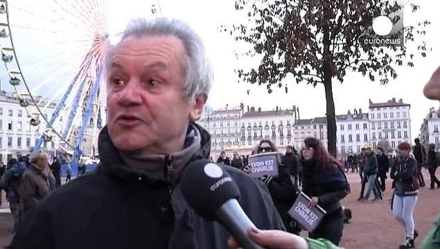Charlie Hebdo : un quart de l'agglomération lyonnaise dans la rue