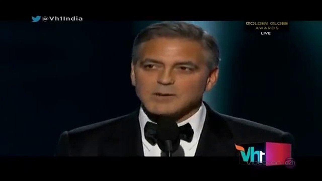 George Clooney Wins Lifetime Achievement Golden Globe Awards 2015