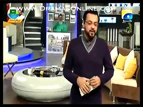 Amir Liaquat Praising Asif Ali Zardari and Altaf Hussain in a Live Show