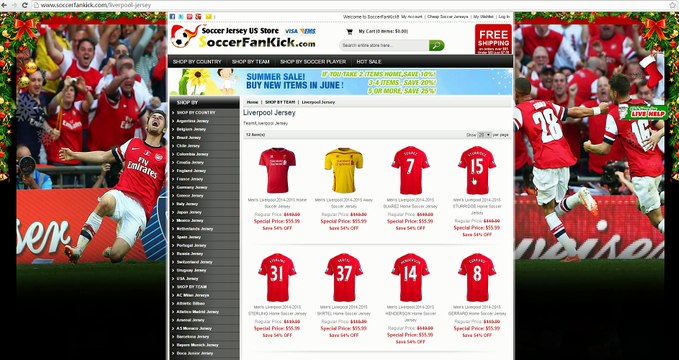 Cheap Liverpool Soccer Jerseys Online Wholesale Liverpool Fc Jerseys