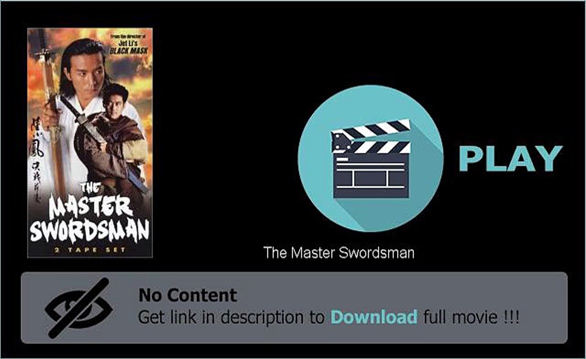 Download The Master Swordsman Movie Avi