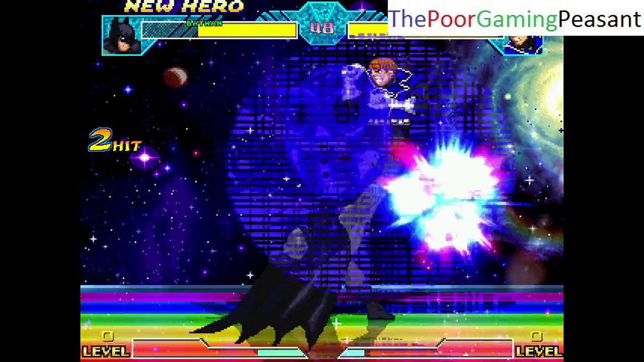 Batman VS Guy Gardner In A DC VS Marvel MUGEN Edition Match / Battle / Fight