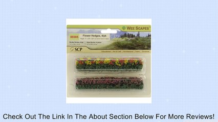 Architectural Model Flower Hedges (Set of 4) Review